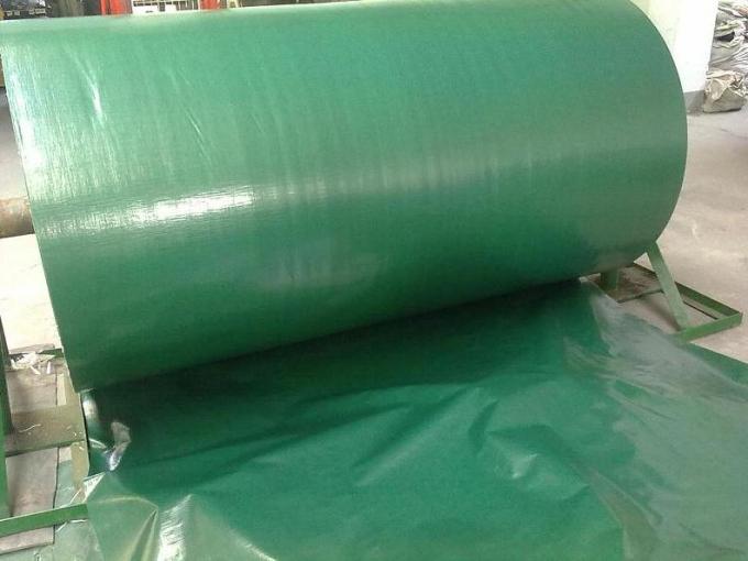 3 полиэтилена ПЭ брезента слоя зеленого цвета листа с усиленной прокладкой