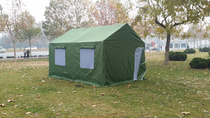 Устойчивый на открытом воздухе располагаясь лагерем шатер шатра/армии холста с нагрузкой от давления ветра 80км/х