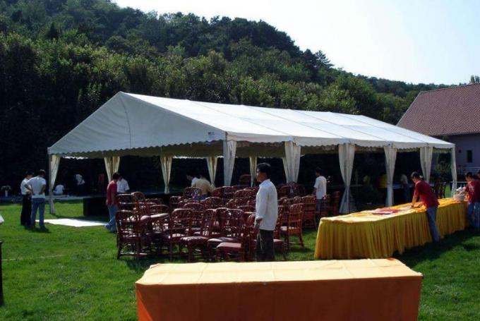Шатер шатра свадьбы ткани Оксфорда шатров партии ткани ПВК на открытом воздухе, белый