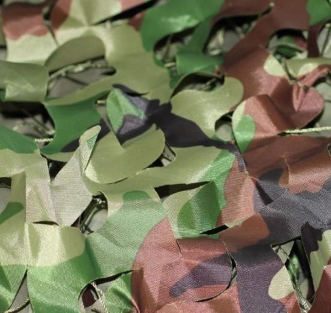 Сеть Камо военной игры полесья ткани плетения Камо двойных слоев джунглей военная